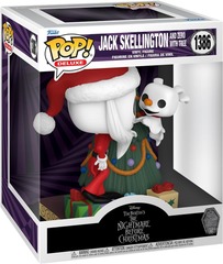 Funko Pop! Deluxe: Disney: The Nightmare Before Christmas - Jack Skellington and Zero with Tree 1386
